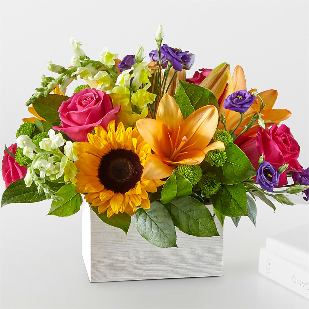 Best Day Box Bouquet – Acme Floral #0014, Akron OH