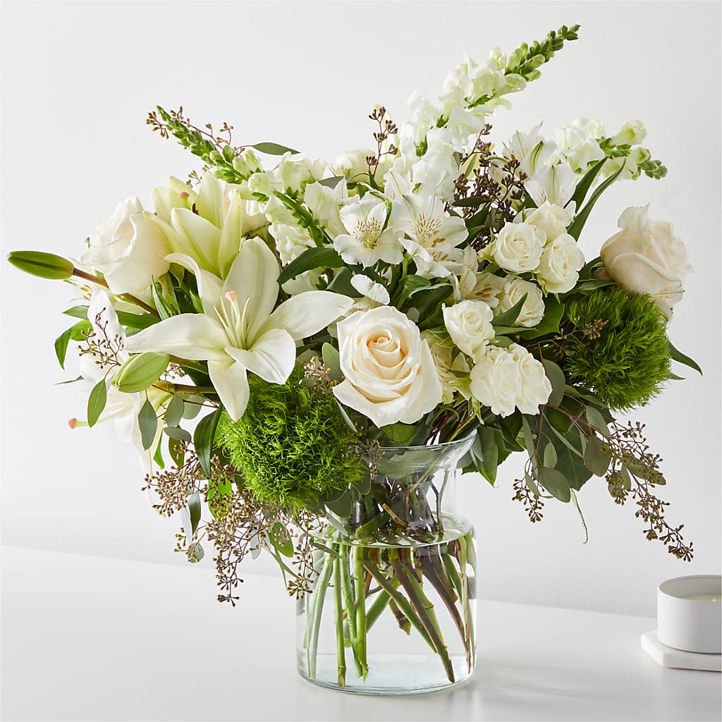 Fresh Linen Bouquet – Acme Floral #0014, Akron OH