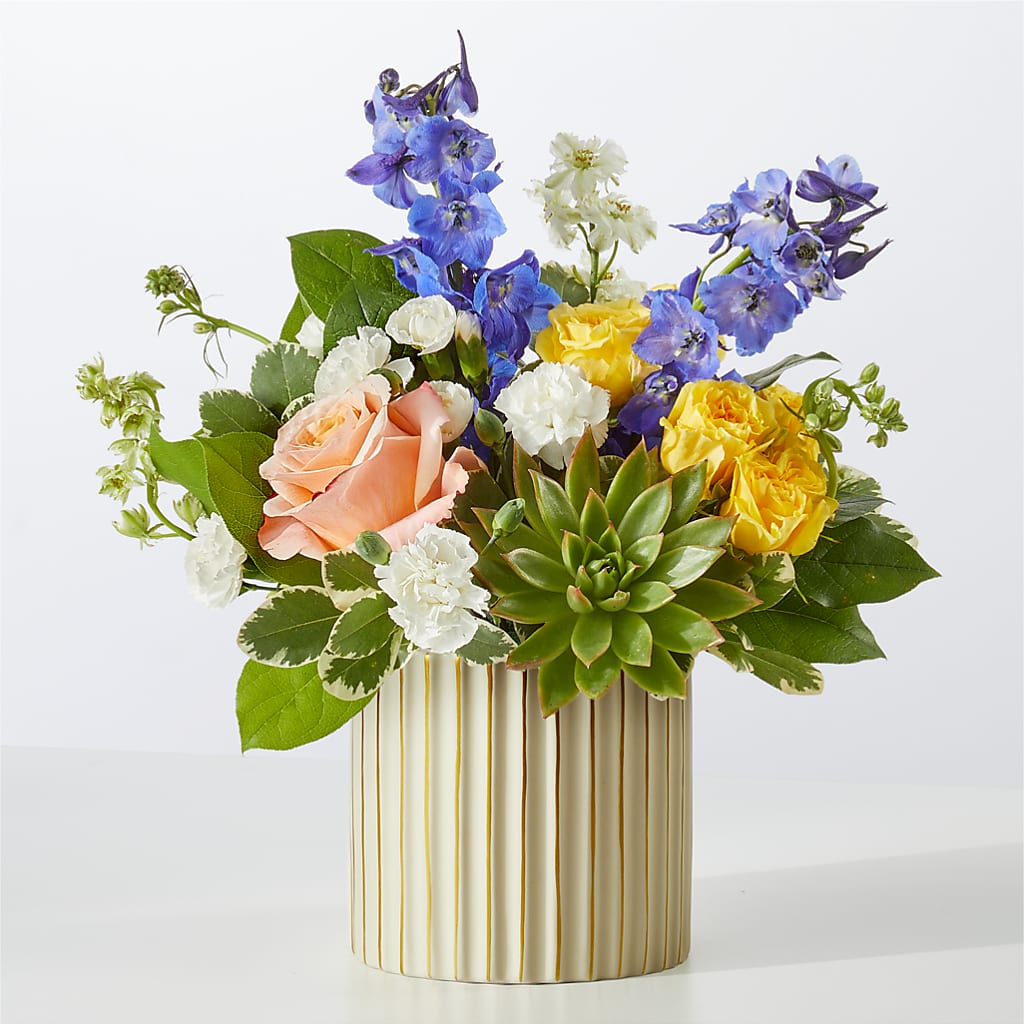 Cobalt Reverie Bouquet – Acme Floral #0014, Akron OH