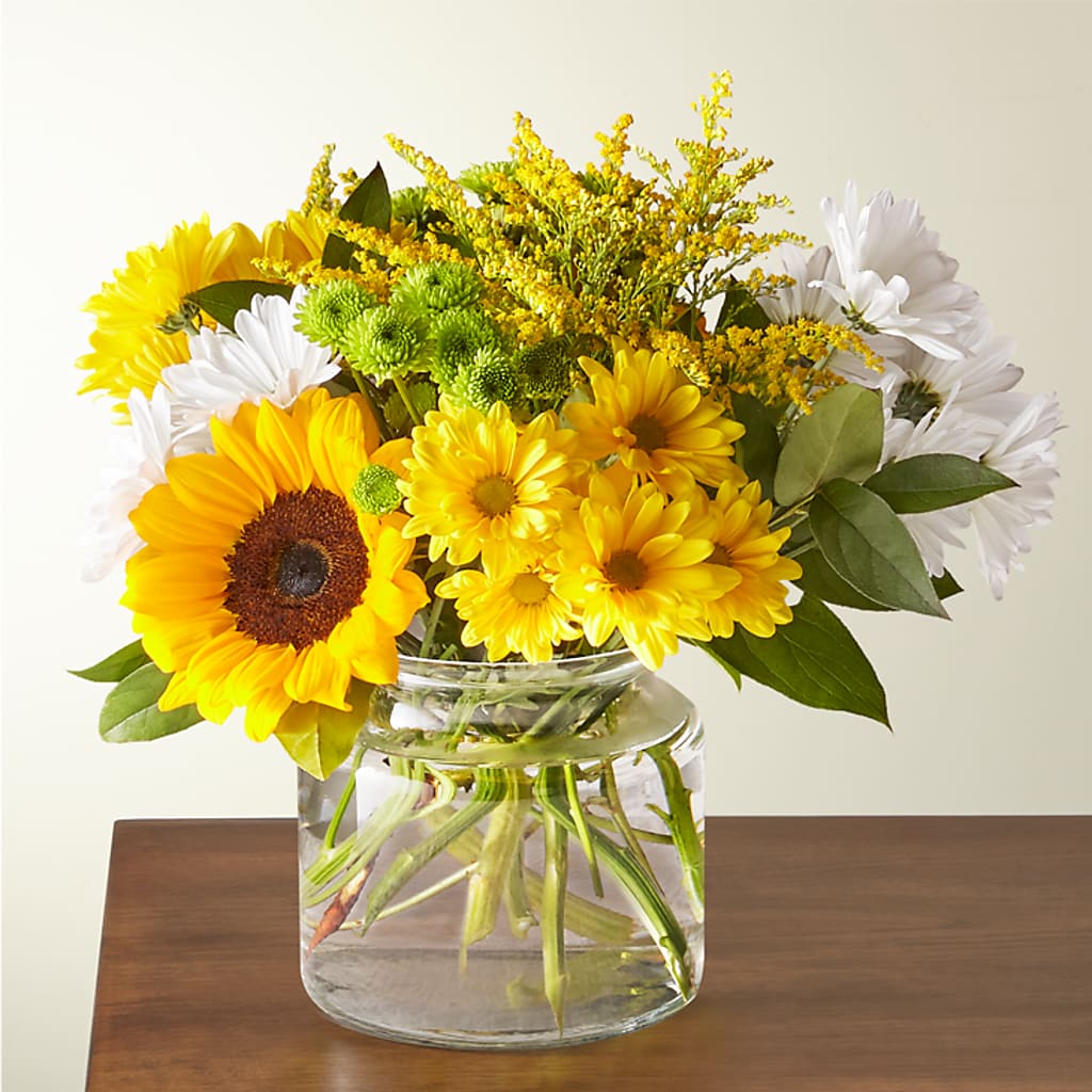 Hello Sunshine Bouquet – Acme Floral #0014, Akron OH
