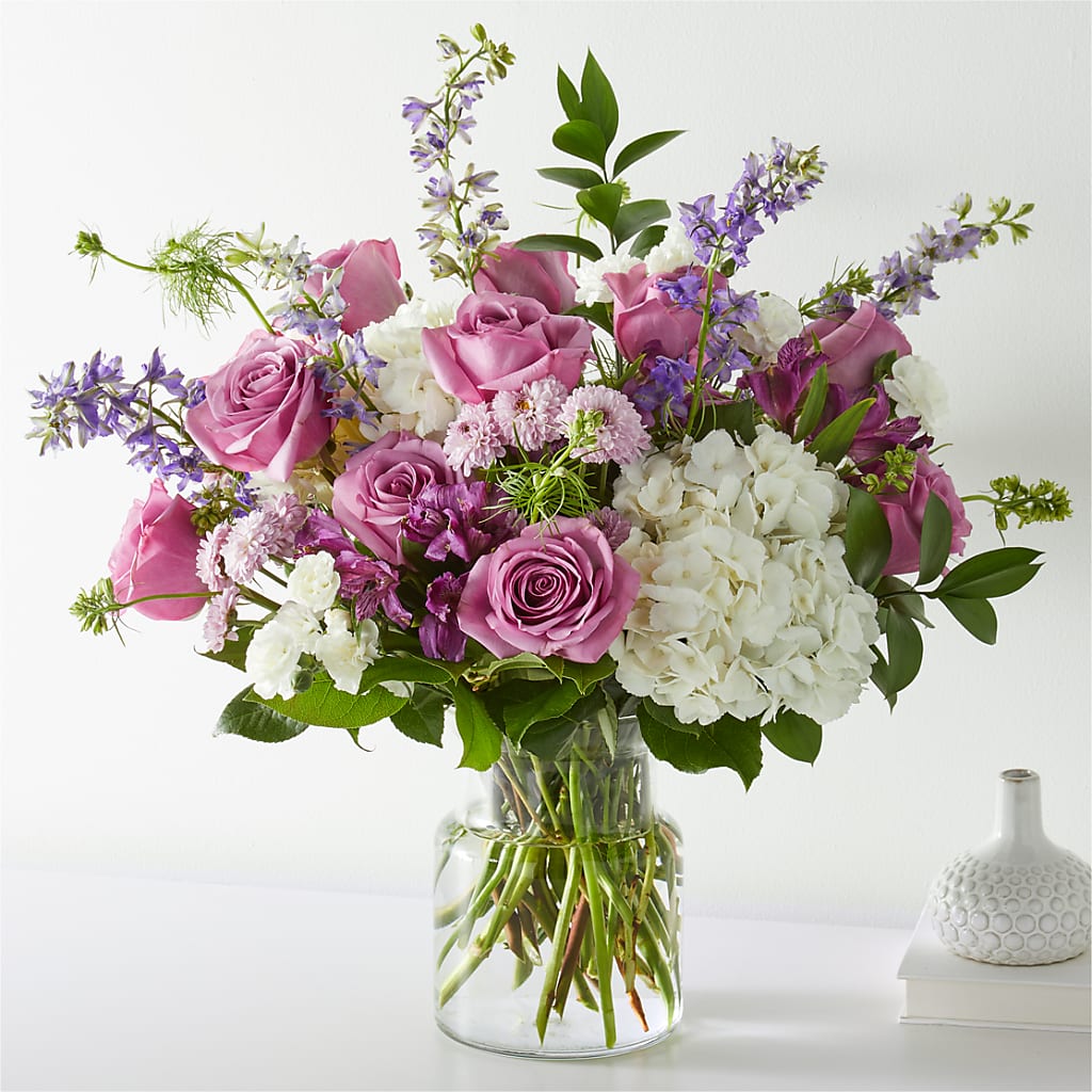 Violet Caress Bouquet – Acme Floral #0014, Akron OH