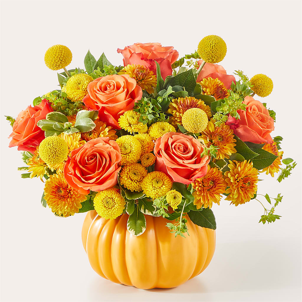 Gourdgeous Pumpkin – Acme Floral #0014, Akron OH