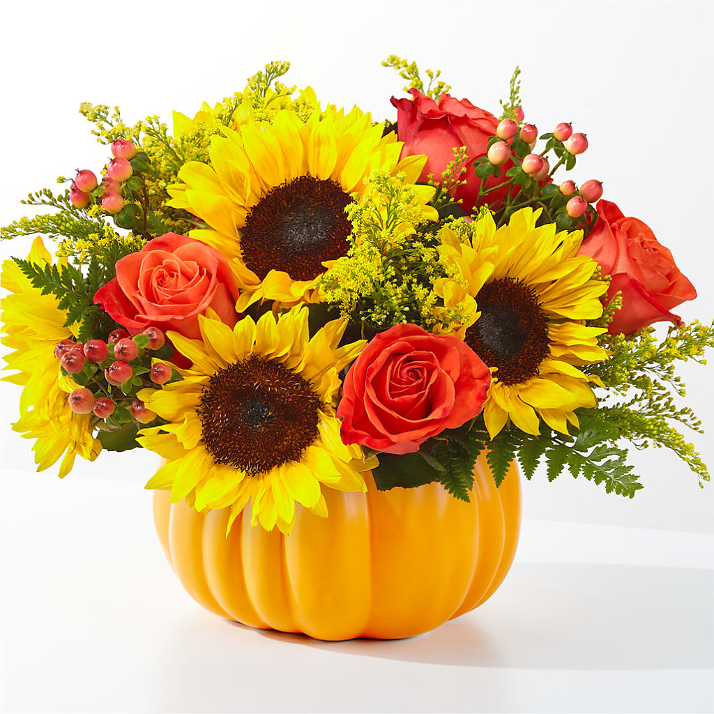 Pick of the Patch Pumpkin Bouquet – Acme Floral #0014, Akron OH