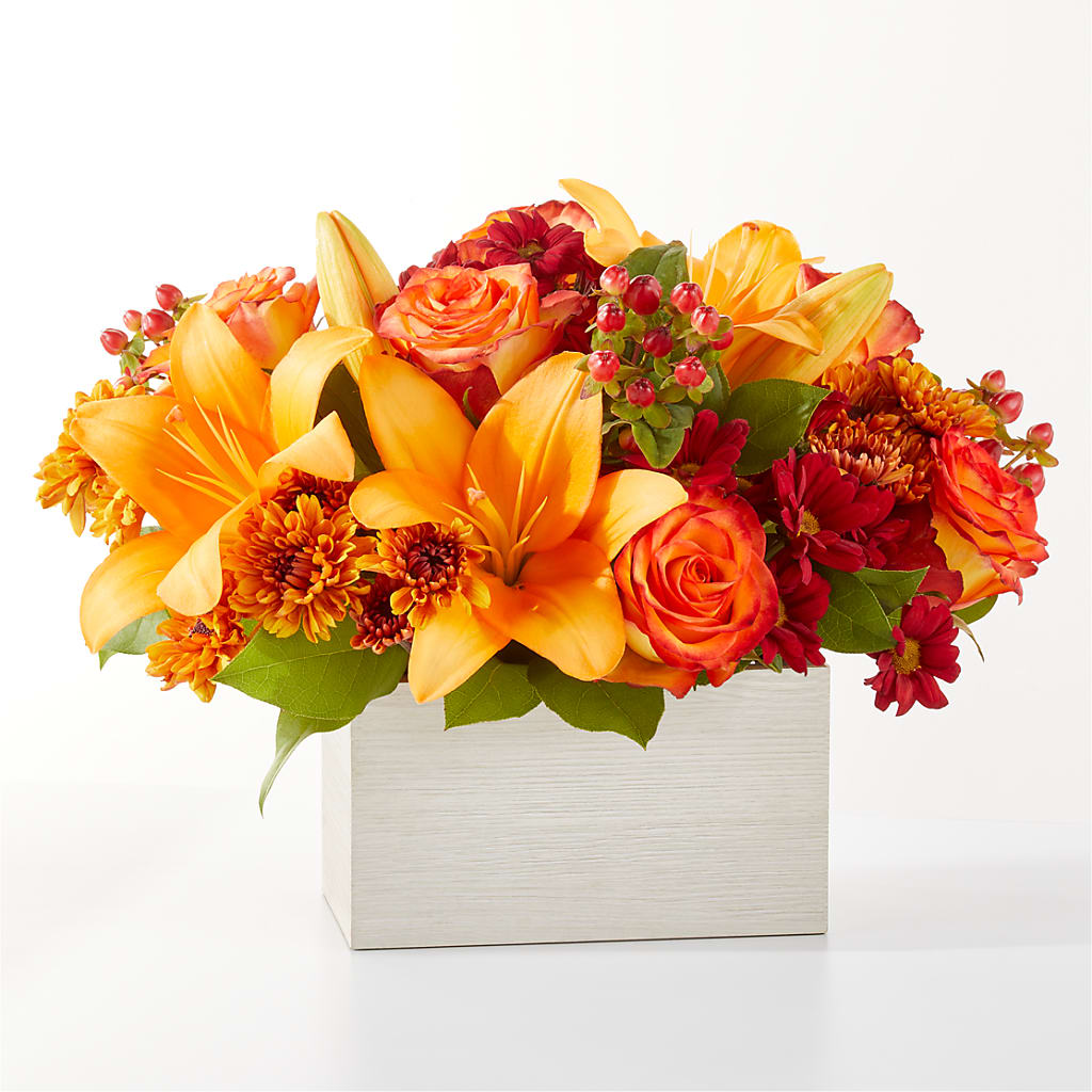 Backyard Bonfire Bouquet – Acme Floral #0014, Akron OH