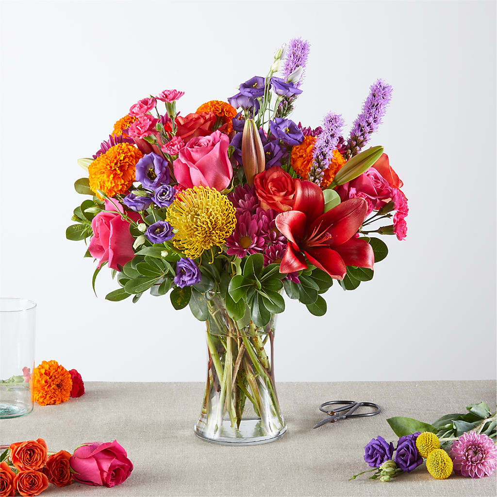Feast of Color – A Florist Original – Acme Floral #0014, Akron OH