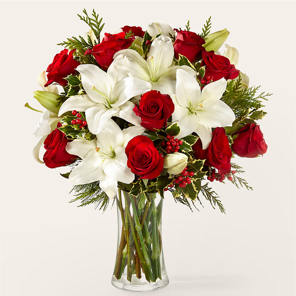 Sparkling Snowflakes Bouquet – Acme Floral #0014, Akron OH