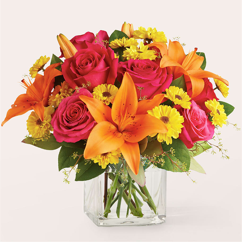 Neon Lights Bouquet – Acme Floral #0014, Akron OH
