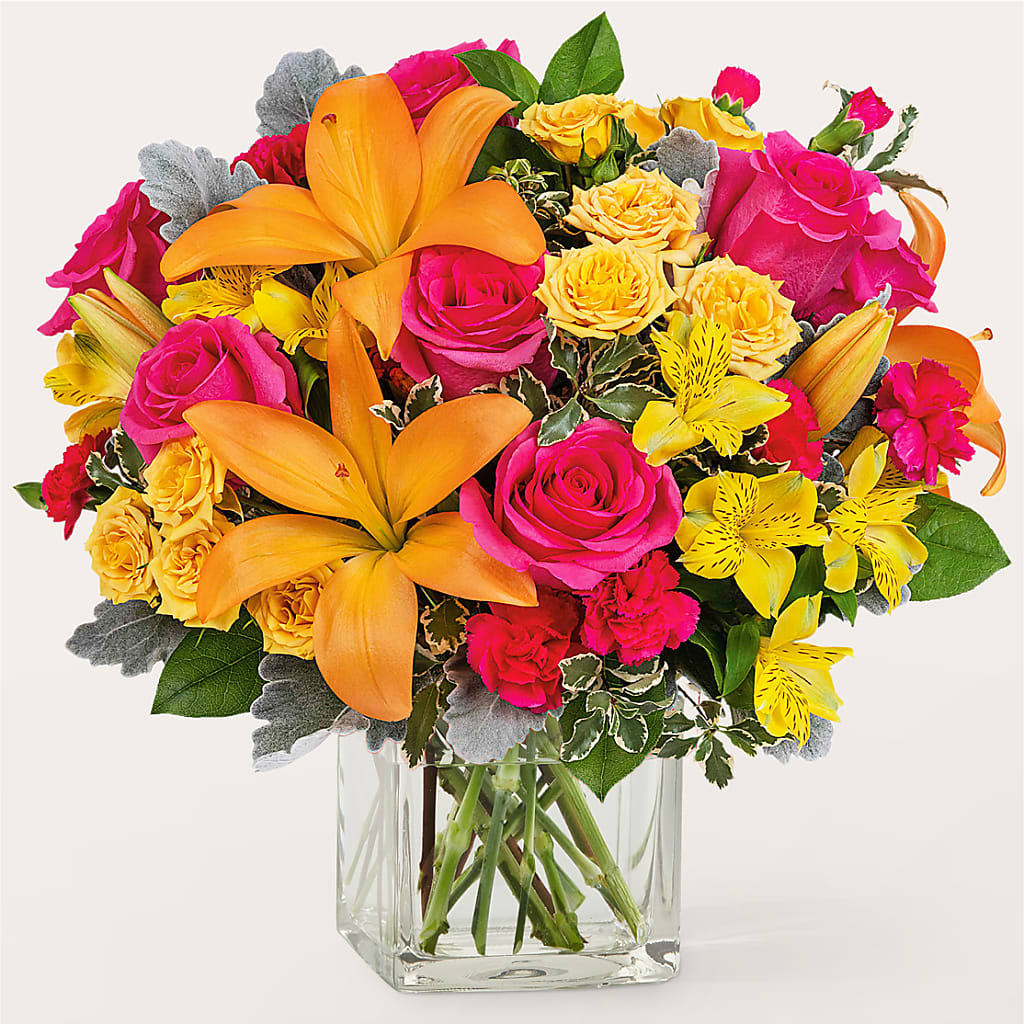 To the Tropics Bouquet – Acme Floral #0014, Akron OH