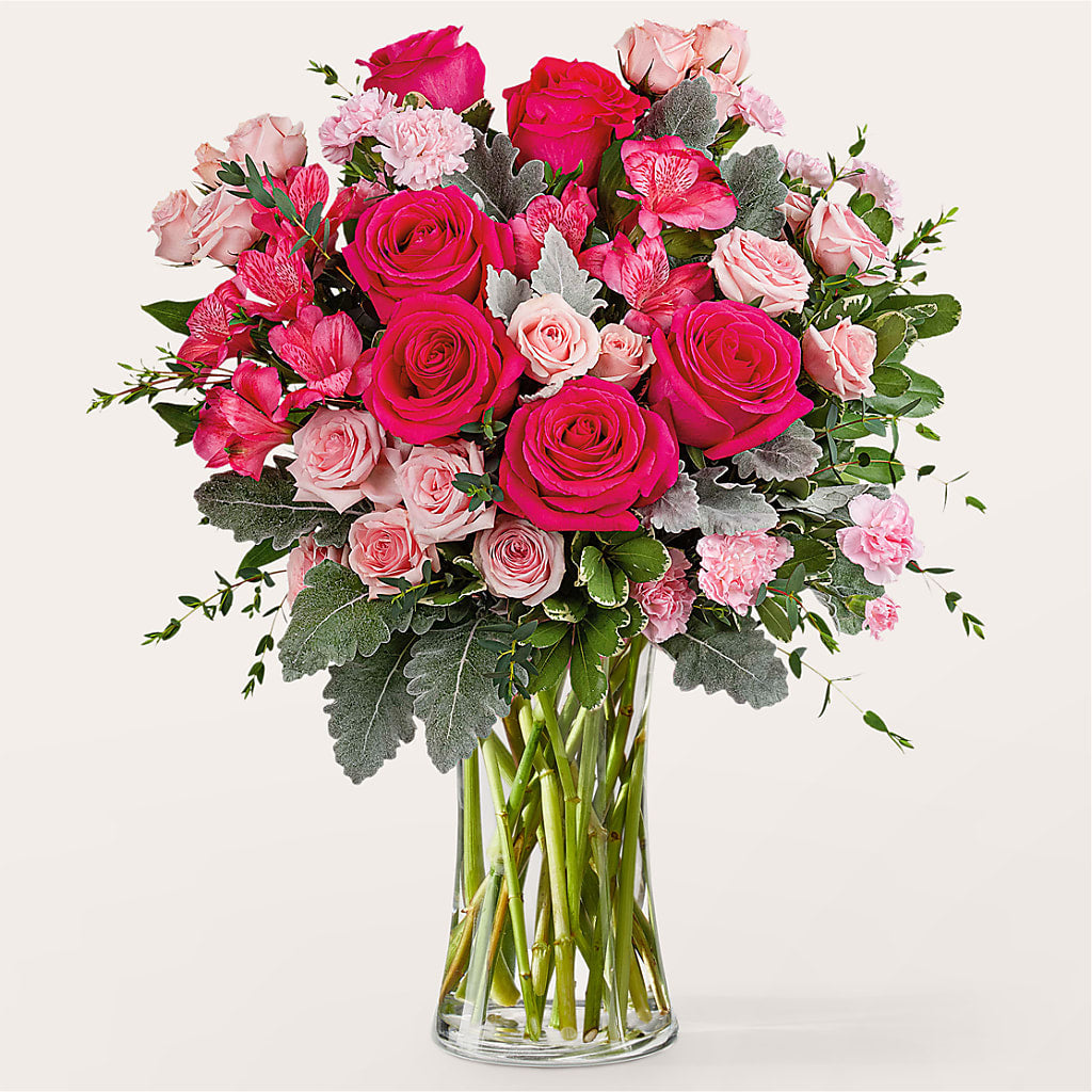Tickled Pink Bouquet – Acme Floral #0014, Akron OH