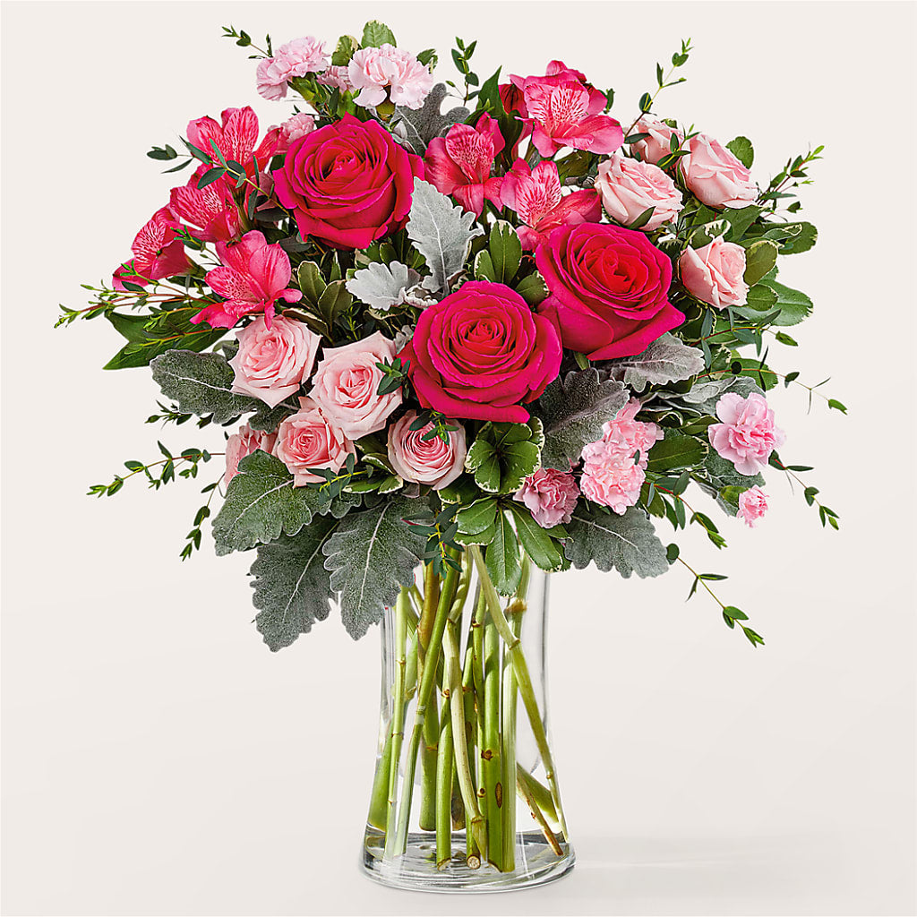 Tickled Pink Bouquet – Acme Floral #0014, Akron OH