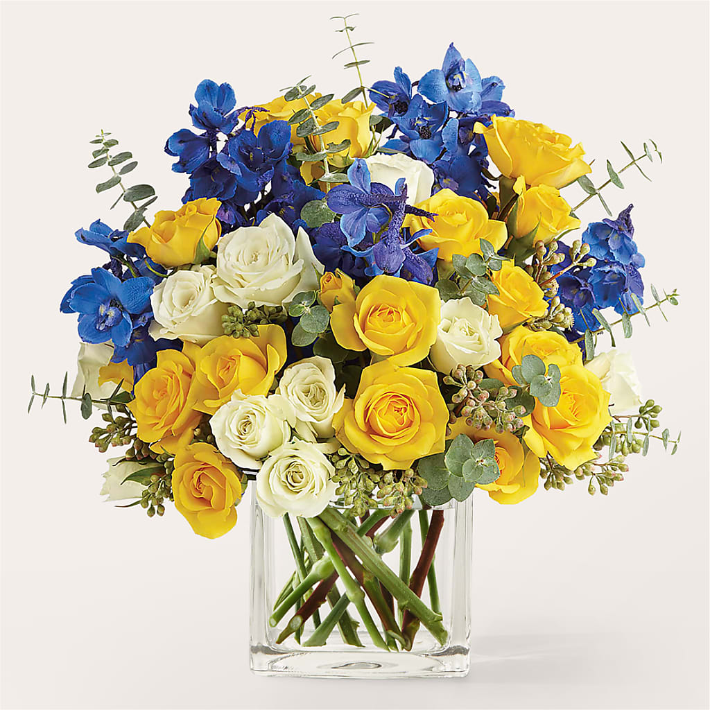 Sparkling Citrine Bouquet – Acme Floral #0014, Akron OH