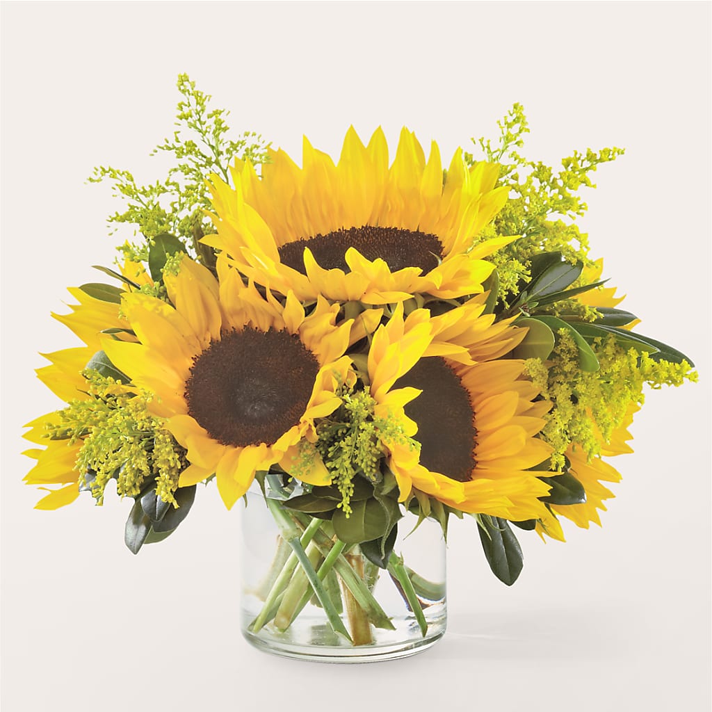 Beaming Sunflower Bouquet – Acme Floral #0014, Akron OH
