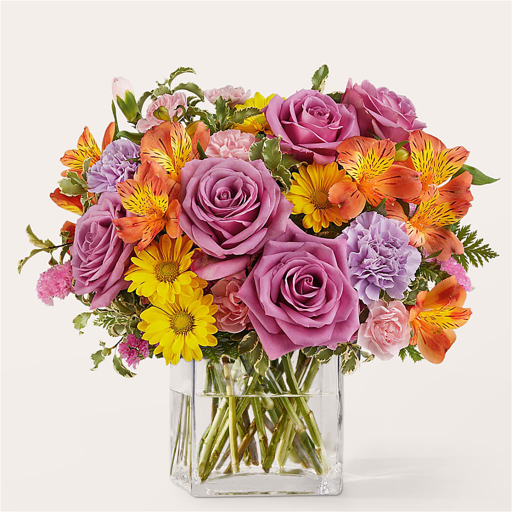 Shades of Happiness Bouquet – Acme Floral #0014, Akron OH