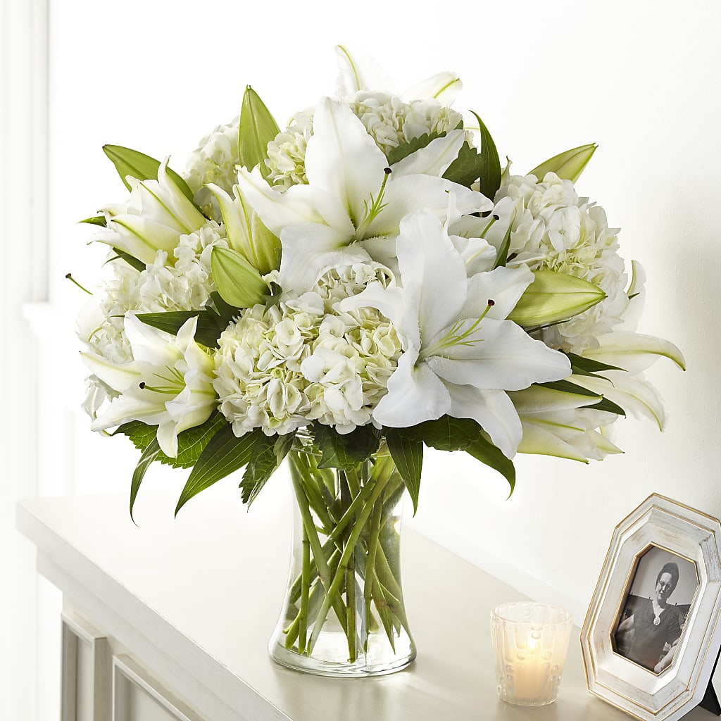 Compassionate Lily Bouquet – Acme Floral #0014, Akron OH