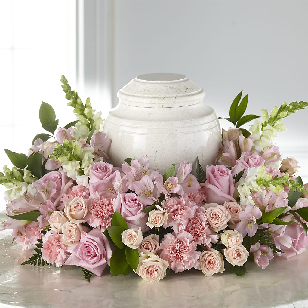 Blooms of Hope Cremation Adornment – Acme Floral #0014, Akron OH