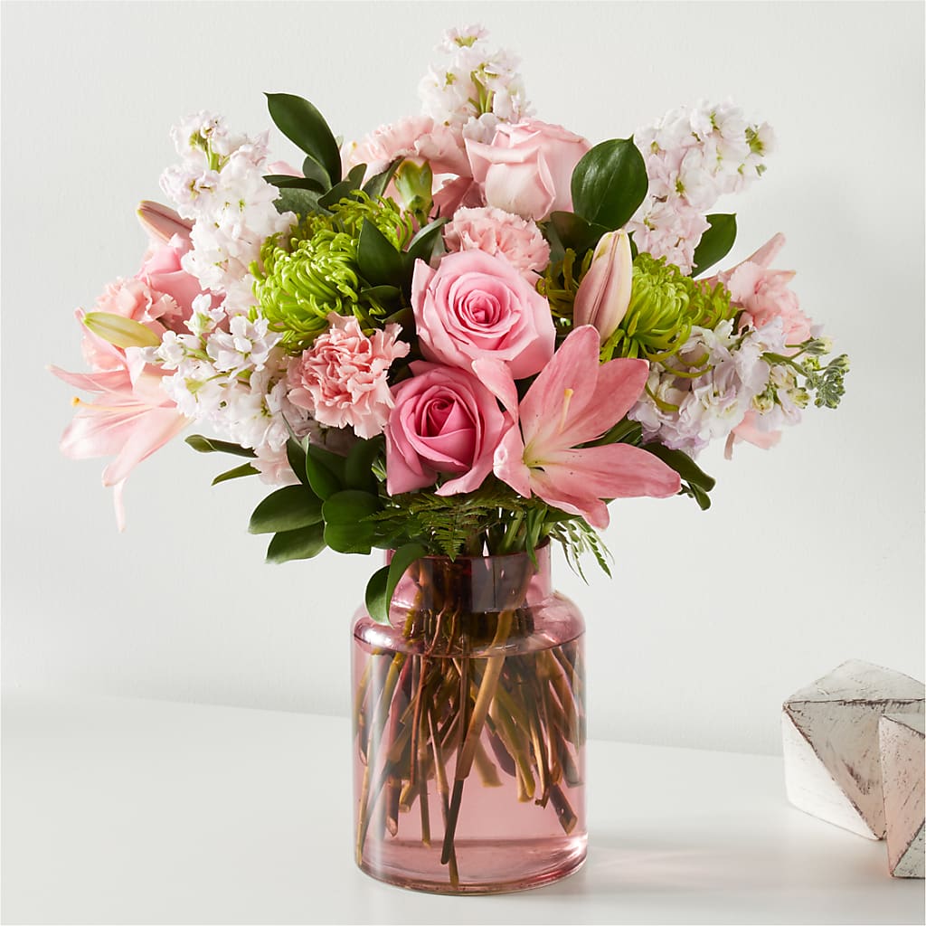 Pretty in Pink Bouquet – Acme Floral #0014, Akron OH