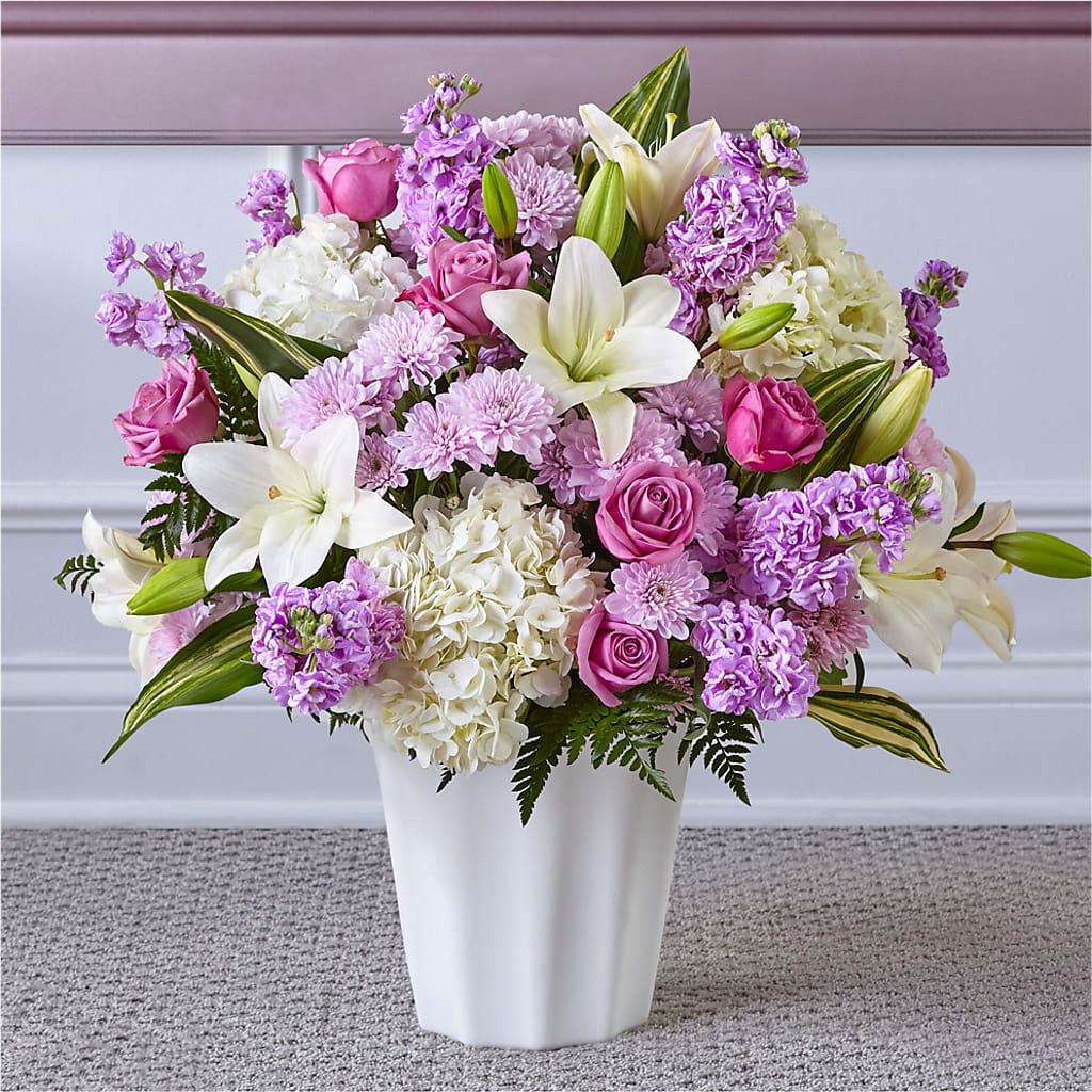 Heaven Sent Floor Basket – Acme Floral #0014, Akron OH