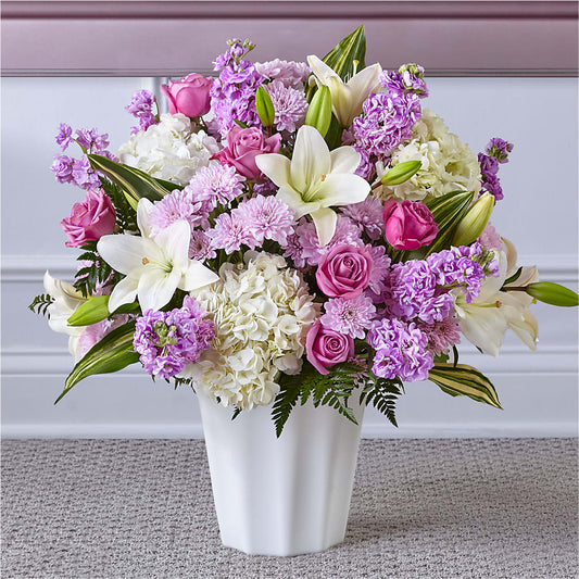 Heaven Sent Floor Basket – Acme Floral #0014, Akron OH