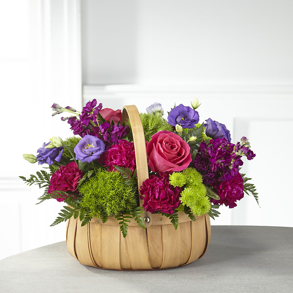 Serene Sanctuary Basket – Acme Floral #0014, Akron OH