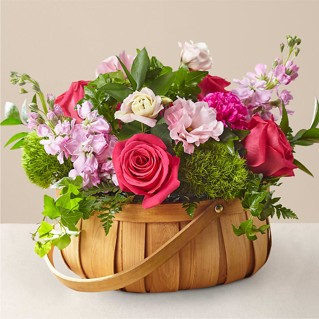 Radiance in Bloom Basket – Acme Floral #0014, Akron OH