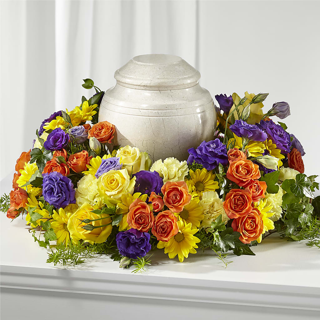 Blossoms of Remembrance Cremation Adornment – Acme Floral #0014, Akron OH