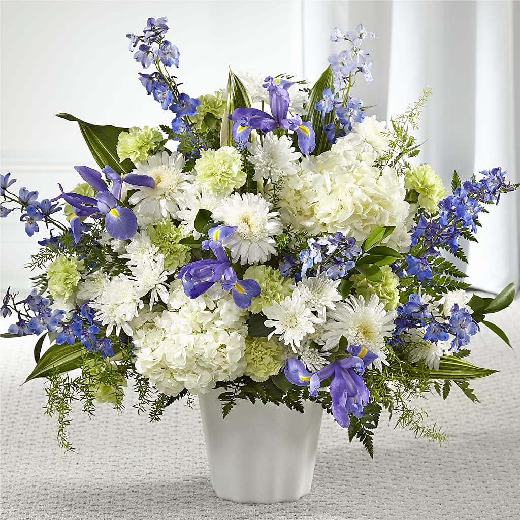 Soft Serenity Floor Basket – Acme Floral #0014, Akron OH