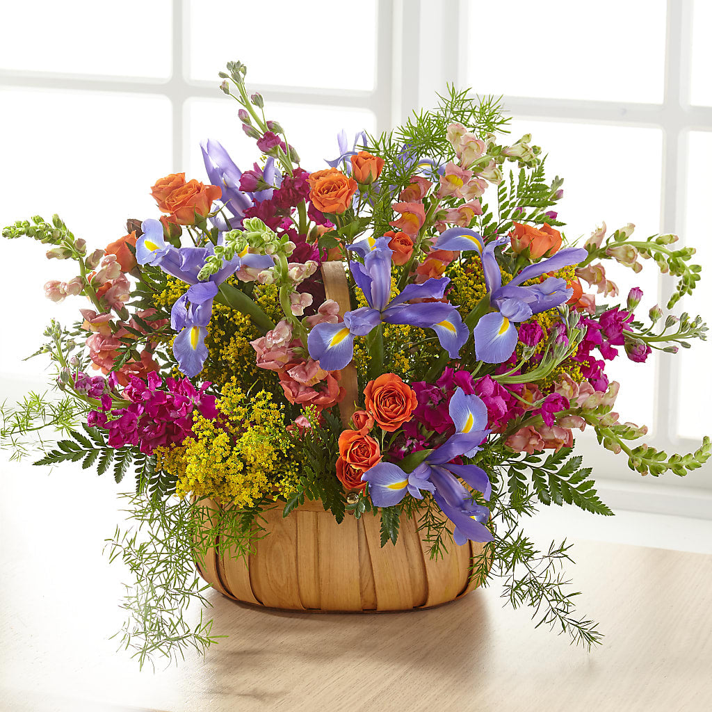 Garden of Life Basket – Acme Floral #0014, Akron OH