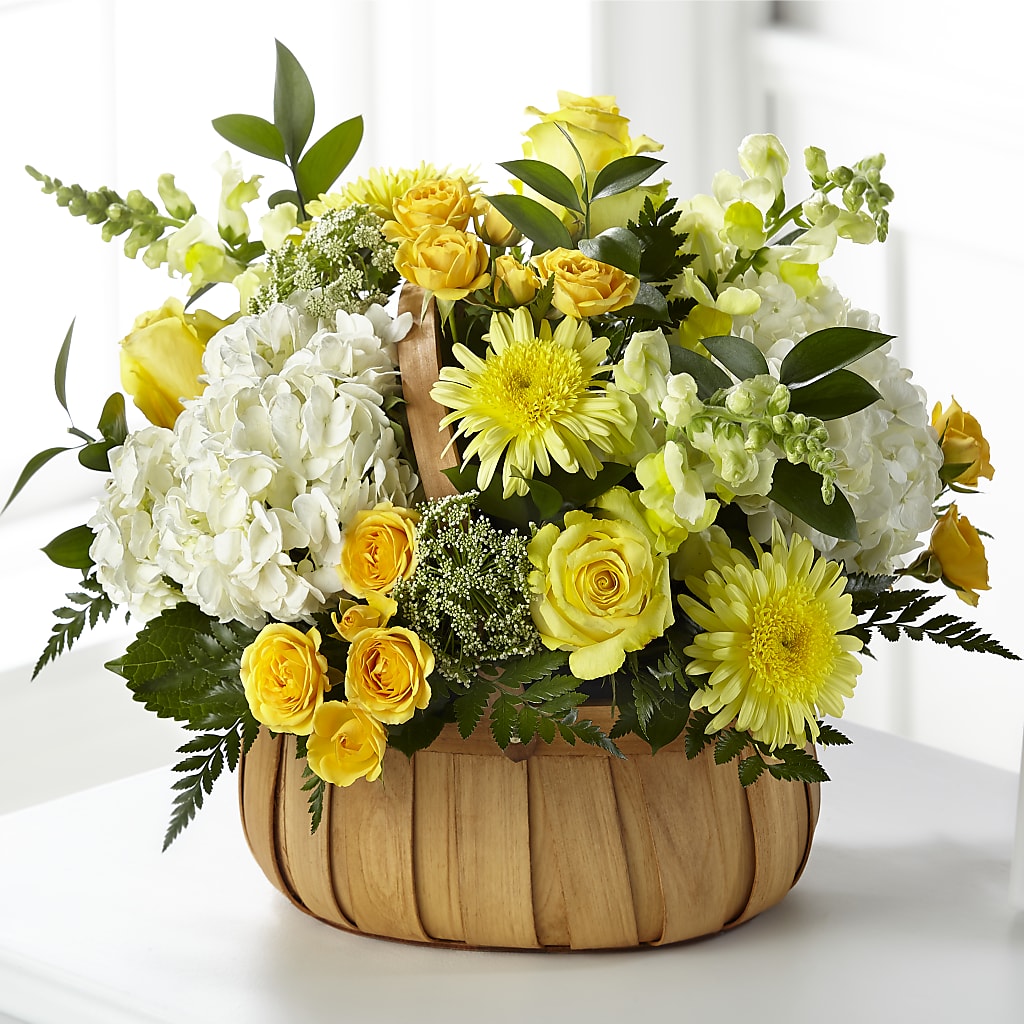 Rustic Remembrance Basket – Acme Floral #0014, Akron OH
