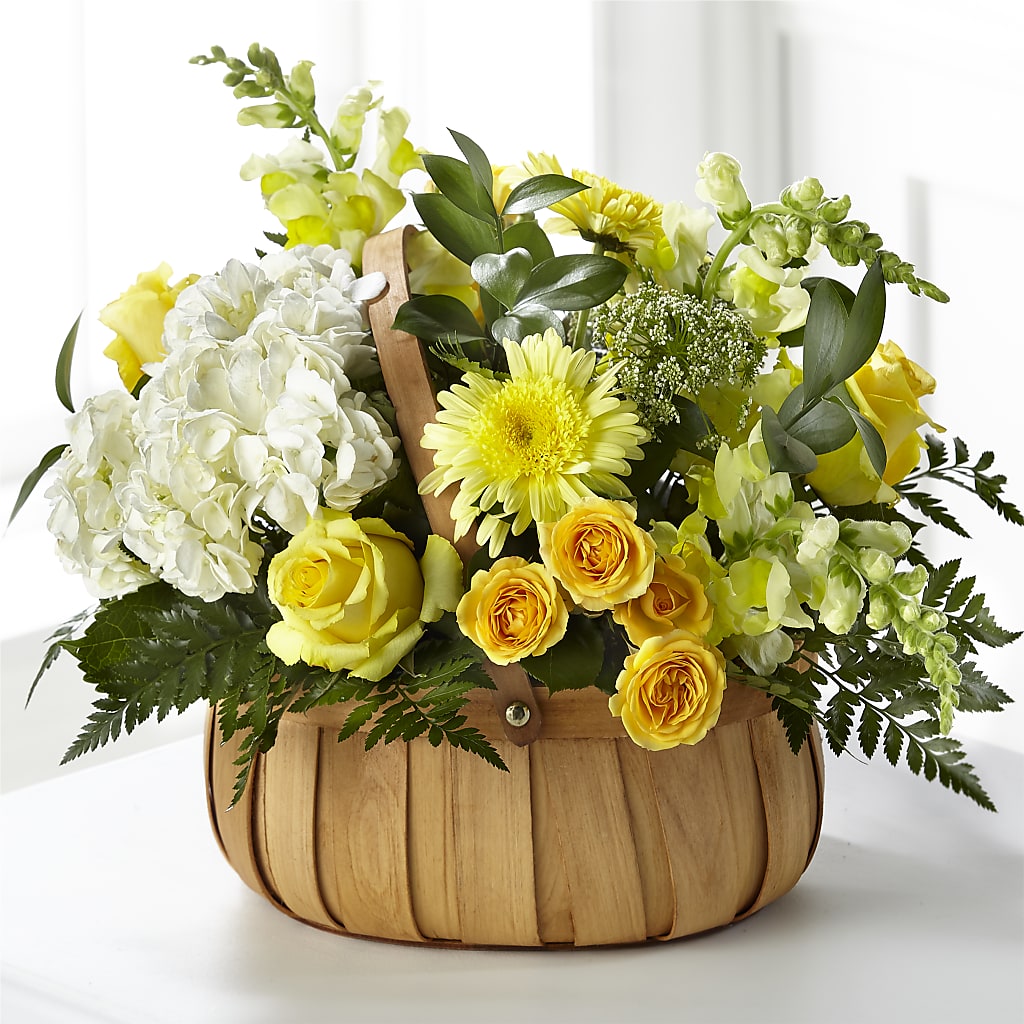 Rustic Remembrance Basket – Acme Floral #0014, Akron OH