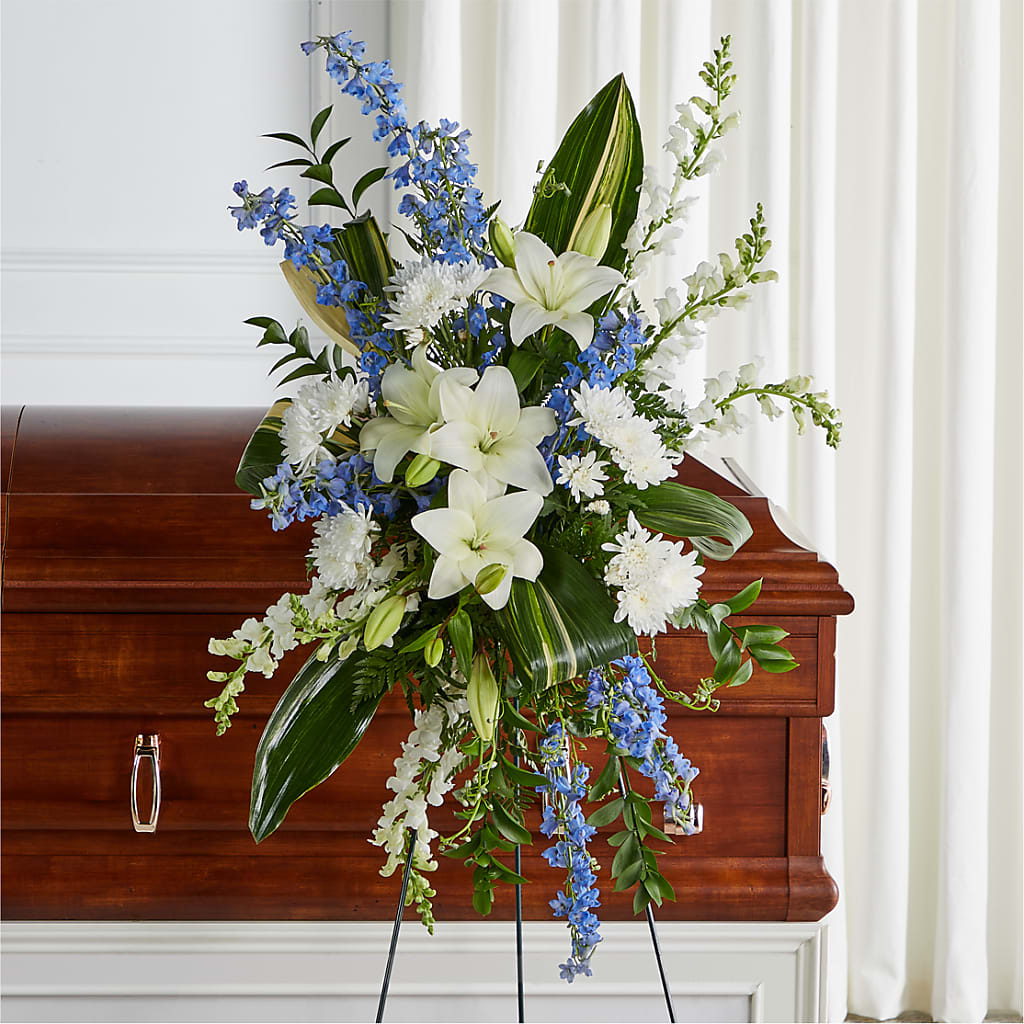 Eternal Impressions Standing Spray – Acme Floral #0014, Akron OH