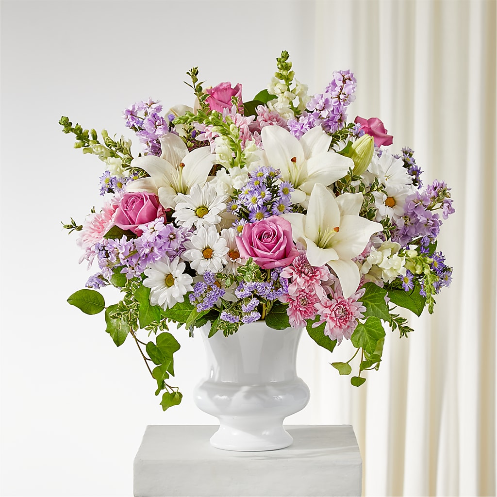 Remarkable Life Urn Arrangement – Acme Floral #0014, Akron OH