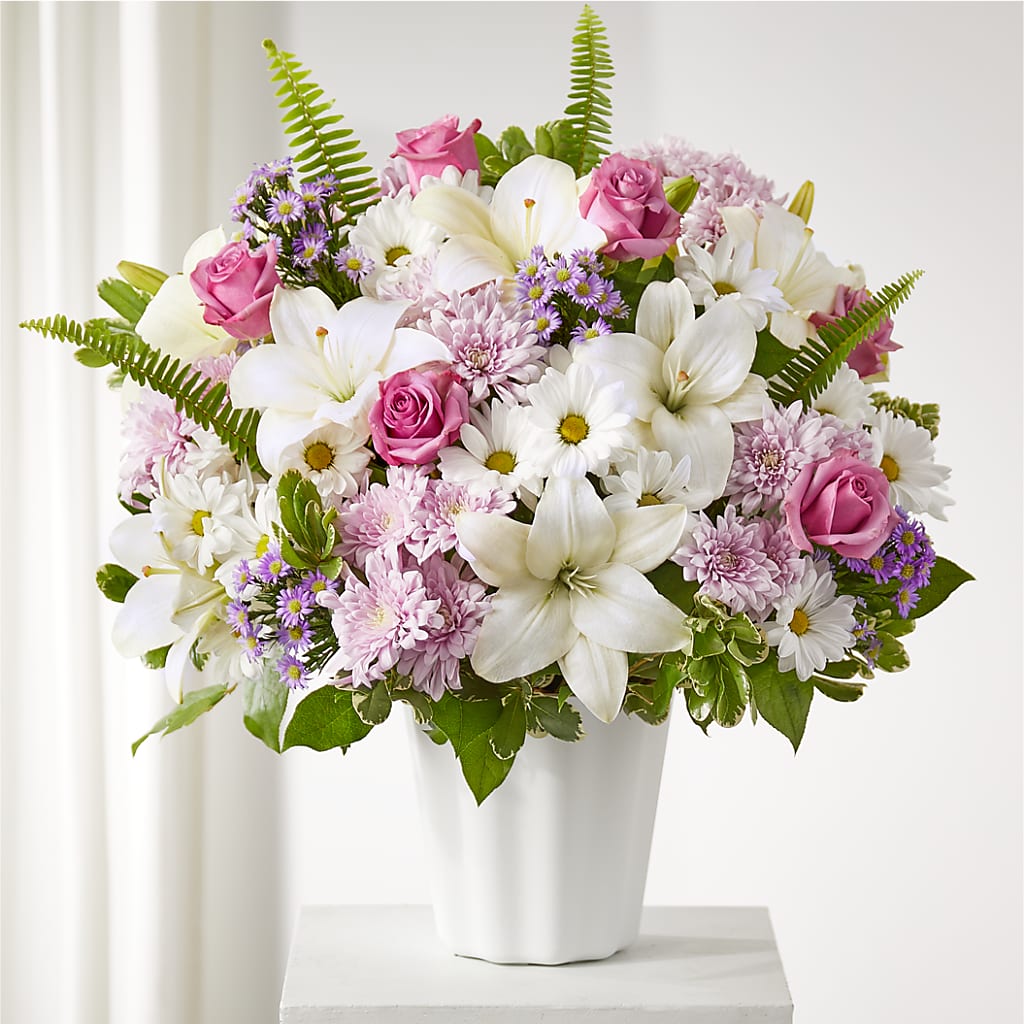 Warmest Thoughts Tabletop Basket – Acme Floral #0014, Akron OH