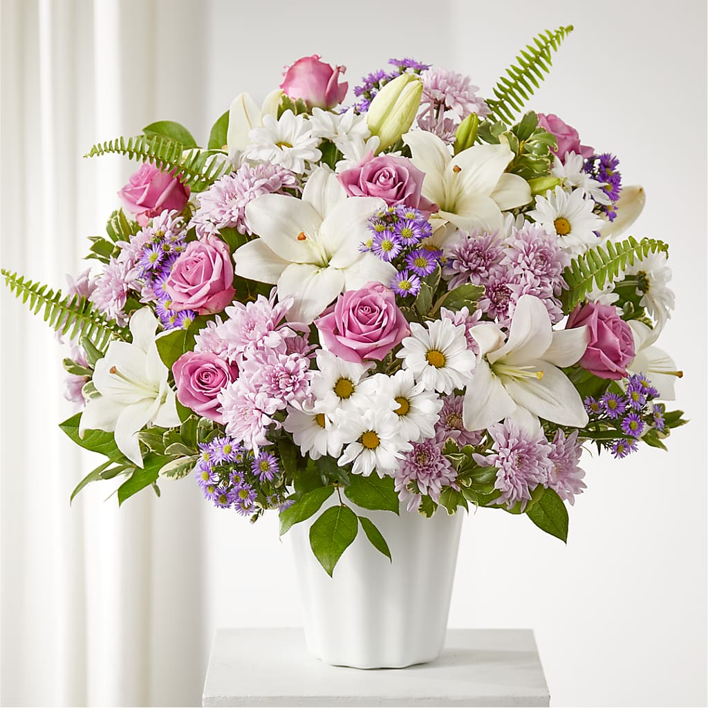 Warmest Thoughts Tabletop Basket – Acme Floral #0014, Akron OH