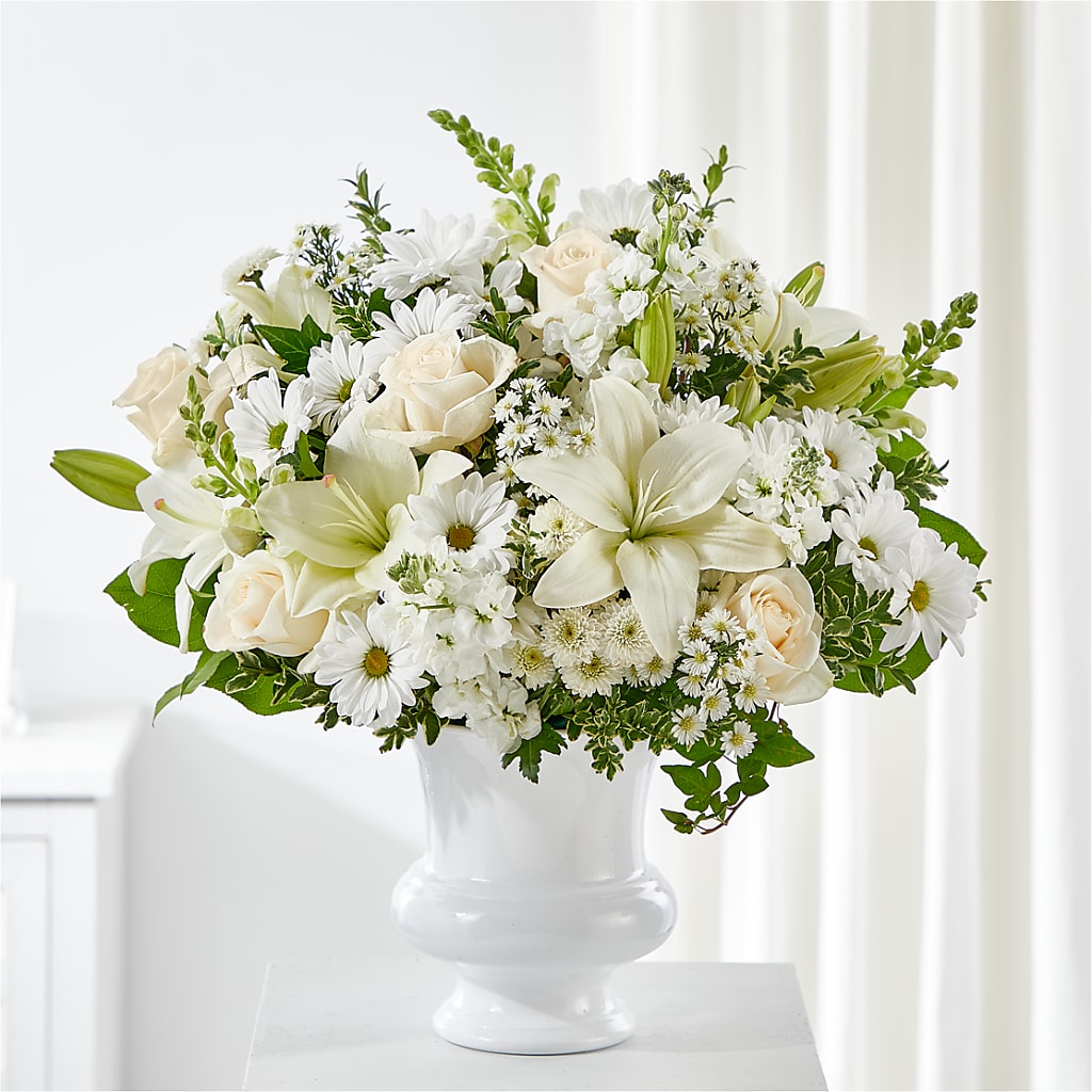 Uplifting Urn Arrangement – Acme Floral #0014, Akron OH