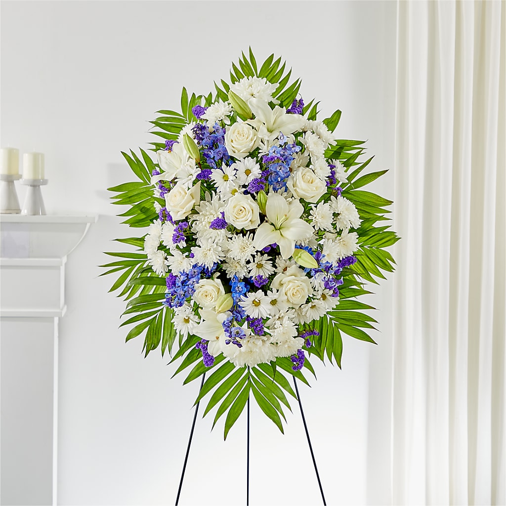 At Rest Standing Spray – Acme Floral #0014, Akron OH