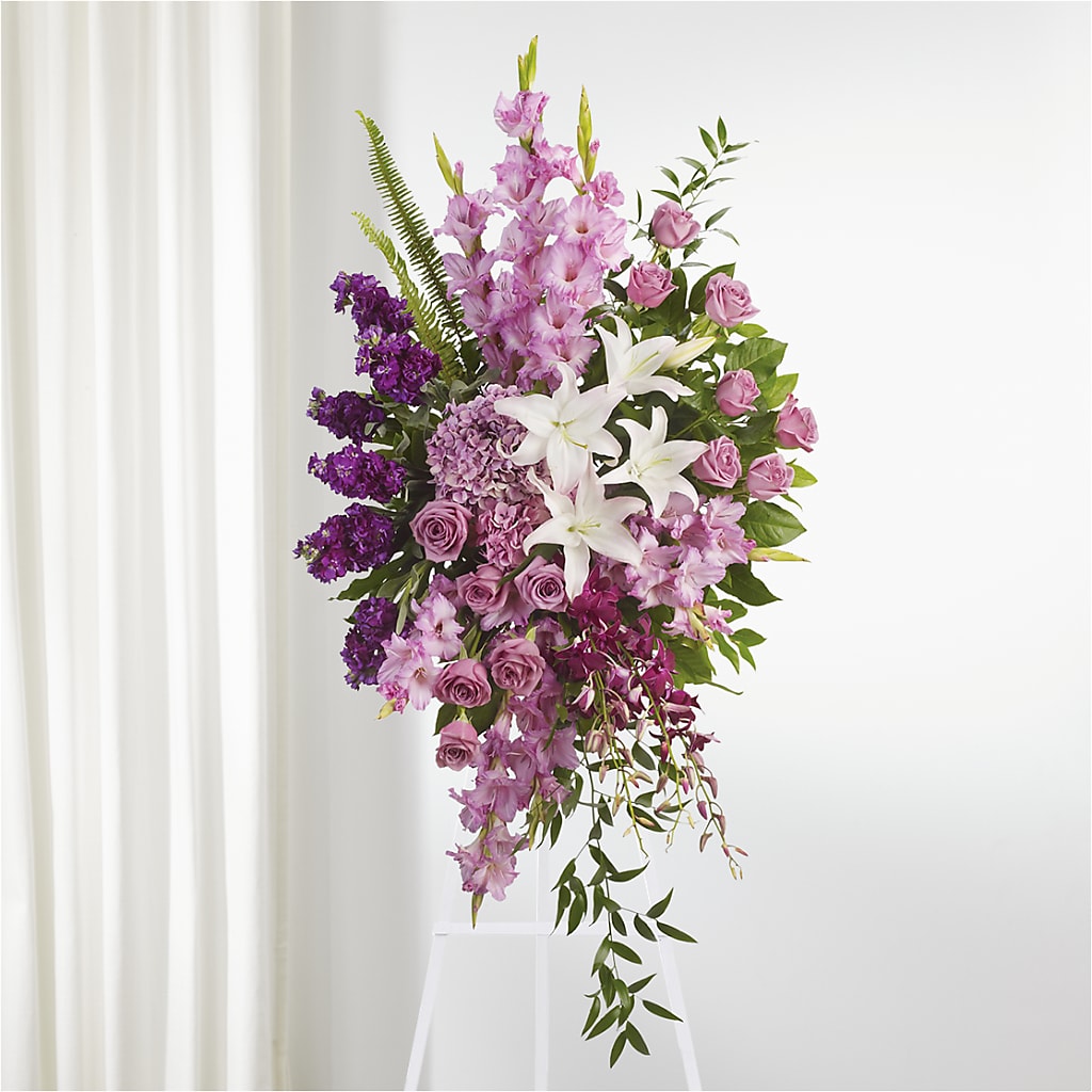 Never Alone Standing Spray – Acme Floral #0014, Akron OH