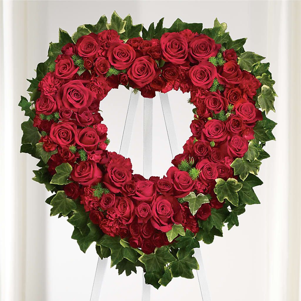 Wholehearted Standing Spray – Acme Floral #0014, Akron OH