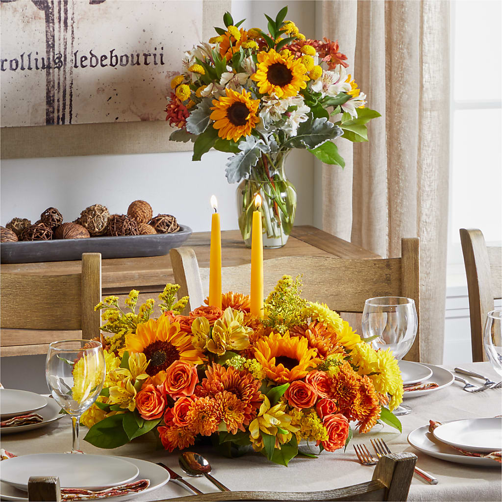 Golden Gathering Bundle – Acme Floral #0014, Akron OH