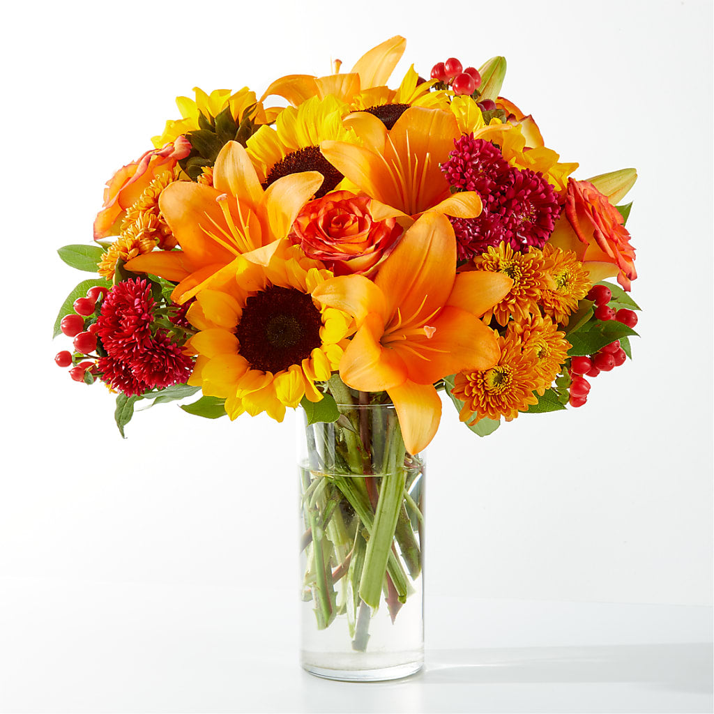 Fall Day Bouquet – Acme Floral #0014, Akron OH