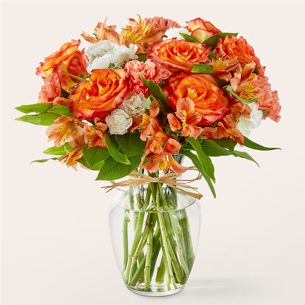 Apricot Glow Bouquet – Acme Floral #0014, Akron OH