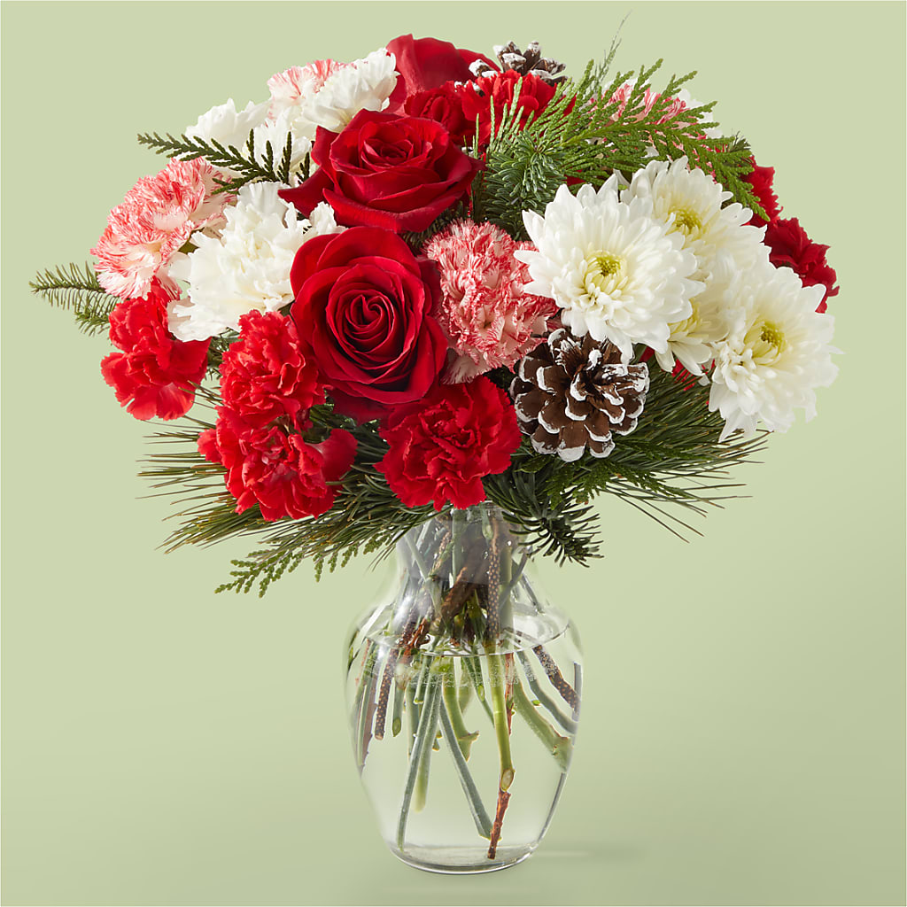 Candy Cane Lane Bouquet – Acme Floral #0014, Akron OH