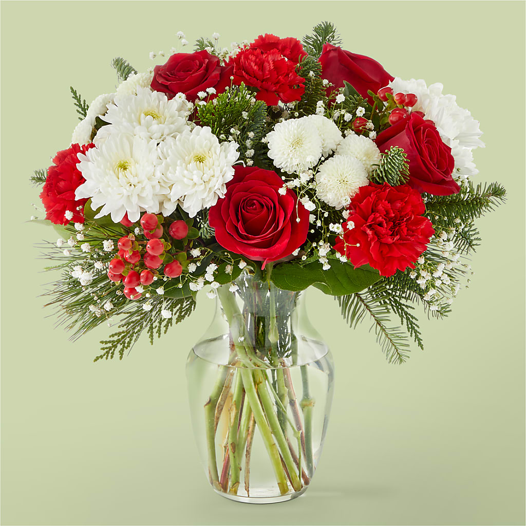 Chance of Flurries Bouquet – Acme Floral #0014, Akron OH