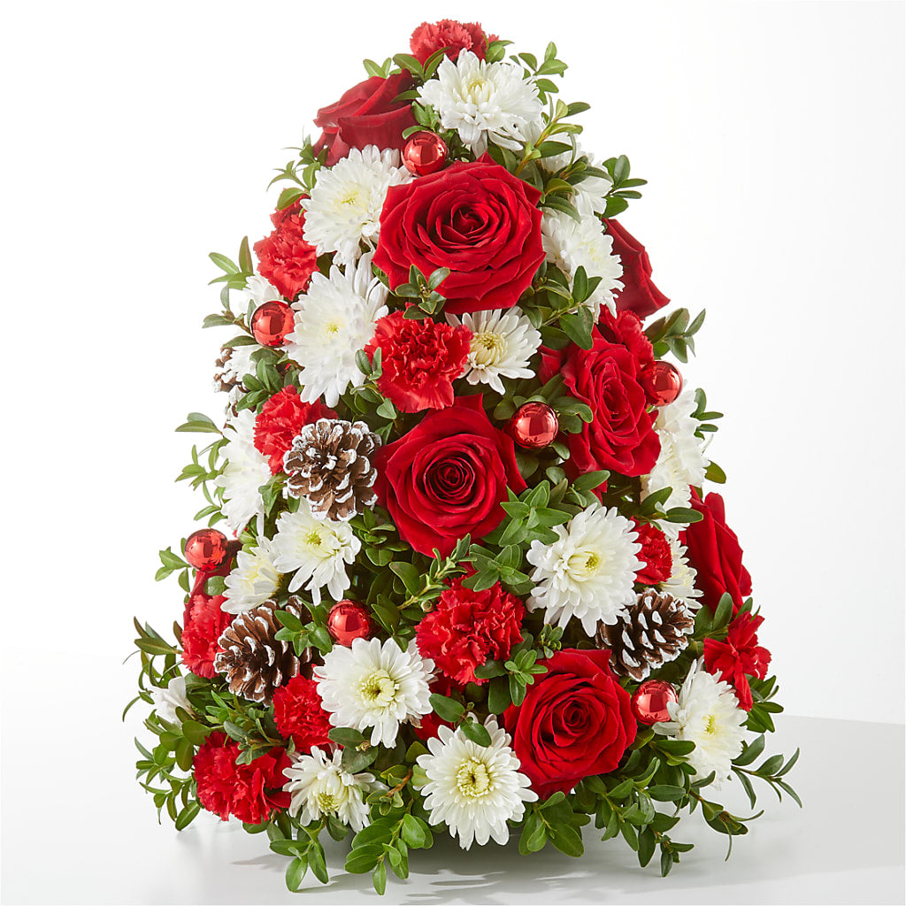 Let It Snow Tree – Acme Floral #0014, Akron OH