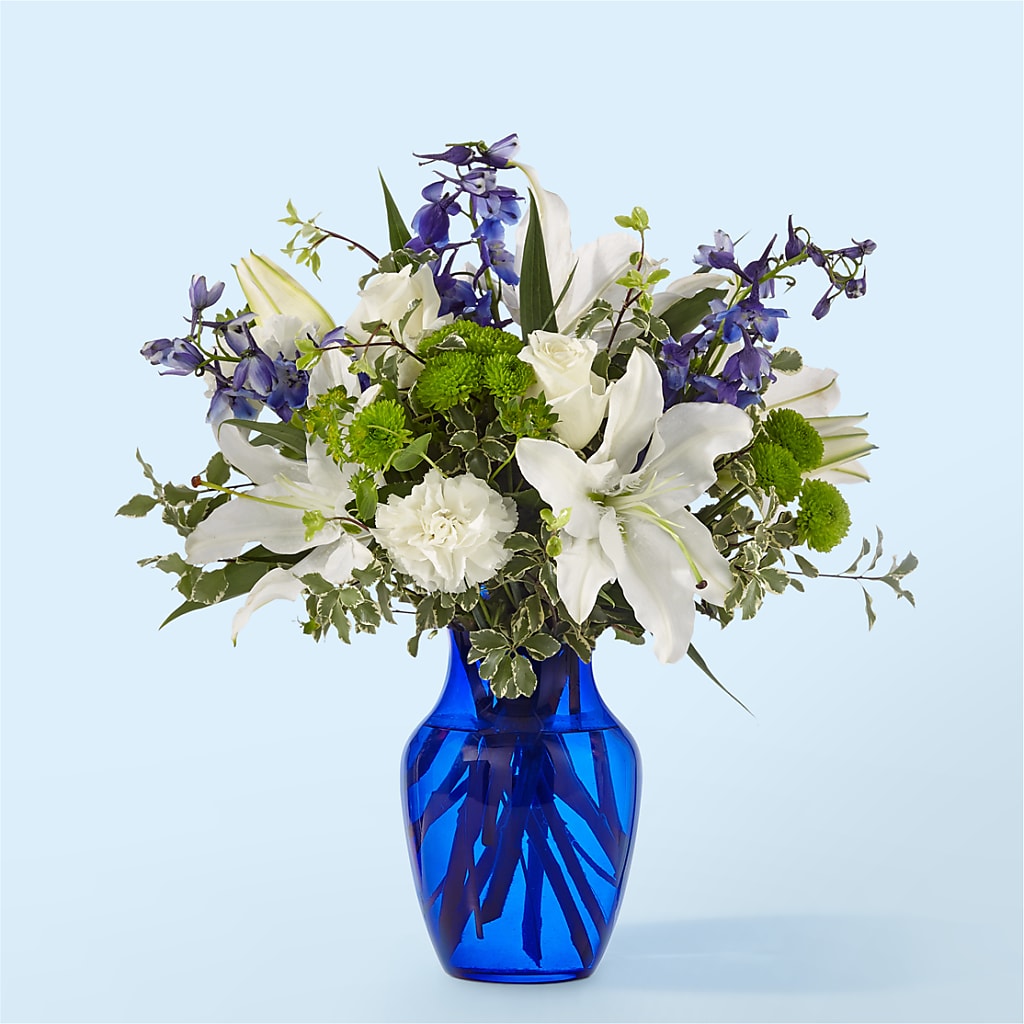 Santorini Bouquet – Acme Floral #0014, Akron OH
