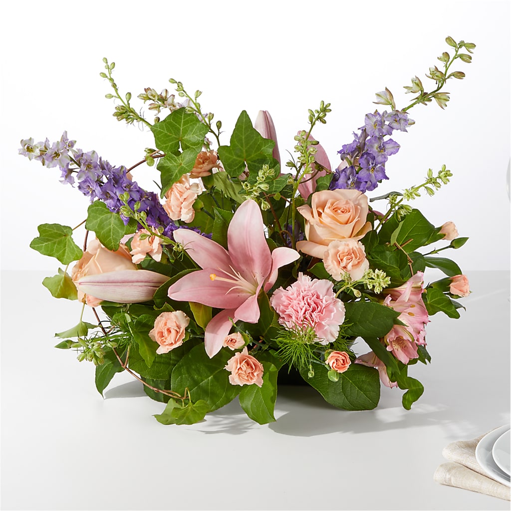 Blossom Time Centerpiece – Acme Floral #0014, Akron OH