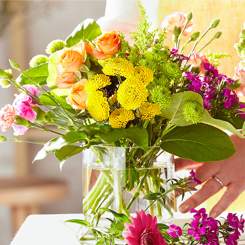 Bold & Bright – A Florist Original –  Acme Floral #0014, Akron OH
