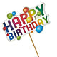 Happy Birthday Pick –  Acme Floral #0014, Akron OH