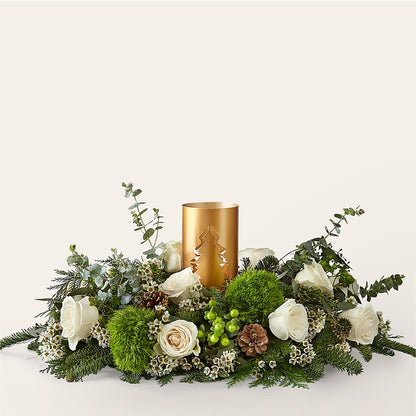 Chestnuts Roasting Centerpiece –  Acme Floral #0014, Akron OH