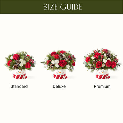 Jolly Snowman Bouquet –  Acme Floral #0014, Akron OH