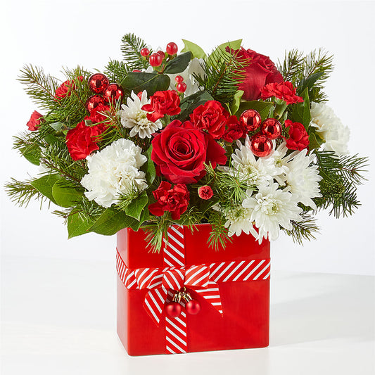 Presents Under the Tree Bouquet –  Acme Floral #0014, Akron OH